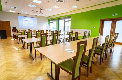 Sala konferencyjna Sala konferencyjna A w Ośrodek Szkoleniowo - Wypoczynkowy Leśnik w Orzechowie Ustka