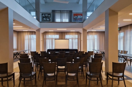 Sala konferencyjna Sala bankietowa wraz z antresolą w Centrum Eventowe Barcinek Biskupice