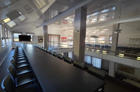 Sala konferencyjna Antresola w Centrum Eventowe Barcinek Biskupice