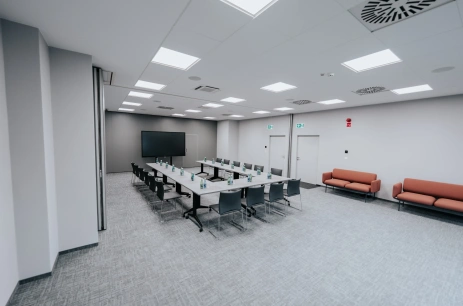 Sala konferencyjna Duża sala konferencyjna w K52 Aparthotel Wrocław