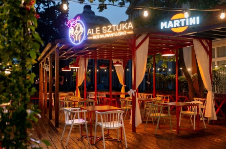Sala konferencyjna Taras w Restauracja Ale Sztuka Warszawa