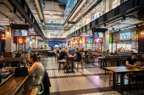 Sala konferencyjna Food Hall w Elektrownia Powiśle Warszawa