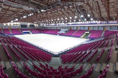 Sala konferencyjna Płyta główna hali w COS Torwar Warszawa