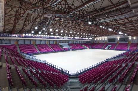 Sala konferencyjna Płyta główna hali w COS Torwar Warszawa