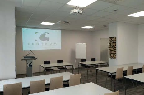 Sala konferencyjna Sala klubowa w Centrum Kongresowe Uniwersytetu Rolniczego Kraków