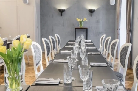 Sala konferencyjna Niebieska w Scandale Royal Restaurant & Bar Kraków