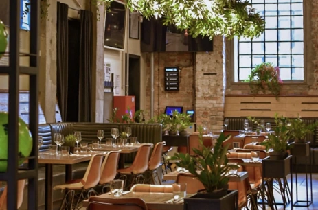 Sala konferencyjna Restauracja Poziom 0 w NINE's Restaurant & Sports Bar Warszawa