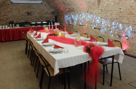 Sala konferencyjna Kantyna + Dziedziniec zewnętrzny w Fort Poznań - Event Place Poznań