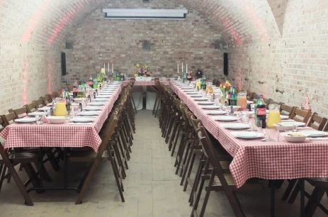 Sala konferencyjna Kantyna + Dziedziniec zewnętrzny w Fort Poznań - Event Place Poznań