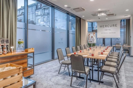 Sala konferencyjna Karbon w Mercure Katowice Centrum Katowice