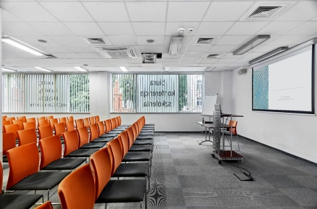 Sala konferencyjna Sala konferencyjna im. Stefana Drzewickiego w Legnicka Specjalna Strefa Ekonomiczna S.A. Legnica