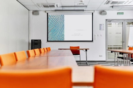 Sala konferencyjna Sala konferencyjna im. Jana Szczepanika w Legnicka Specjalna Strefa Ekonomiczna S.A. Legnica