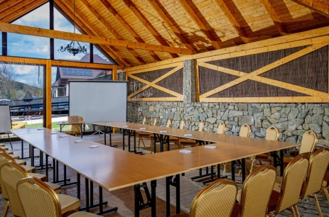 Sala konferencyjna Wiata nad Potokiem w Hotel & SPA Jawor*** Zawoja