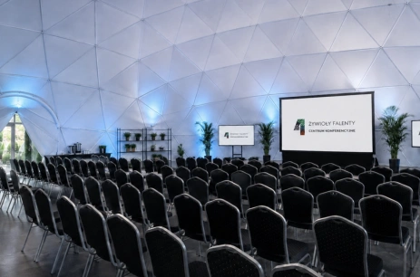 Sala konferencyjna Sfera w 4 Żywioły Falenty Centrum Konferencyjne Warszawa