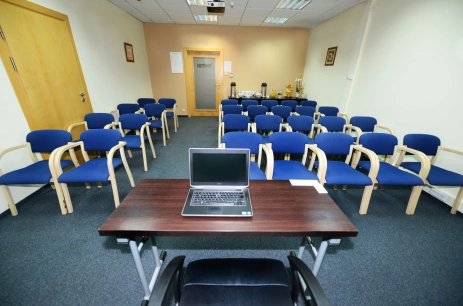 Sala konferencyjna Sala Kryształowa  w Centrum szkoleniowo-konferencyjne KOCHTEX Poznań