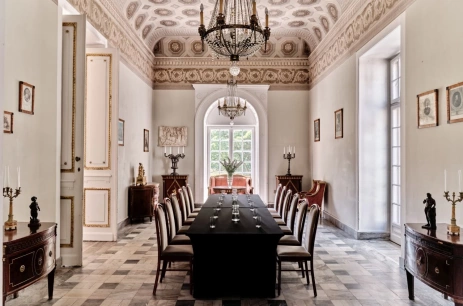 Sala konferencyjna Pompejańska w Dom Zjazdów i Konferencji Polskiej Akademii Nauk, Pałac w Jabłonnie Jabłonna