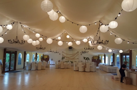 Sala konferencyjna Namiot eventowy w Pałac Szczepowice Wolkowo