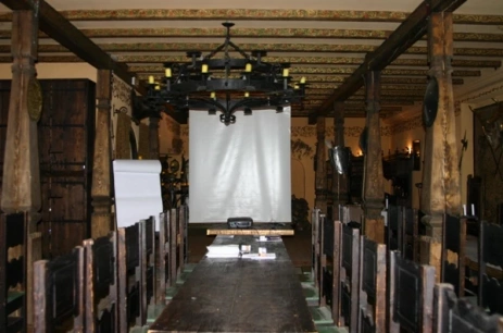 Sala konferencyjna Sala Rycerska w Kiermusy Dworek nad Łąkami Tykocin