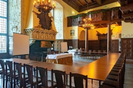 Sala konferencyjna Sala Rycerska w Zamek Czocha Sucha
