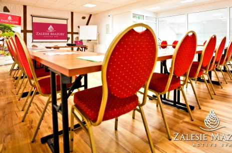 Sala konferencyjna Sala Mazurska w ZALESIE MAZURY ACTIVE SPA Olsztyn