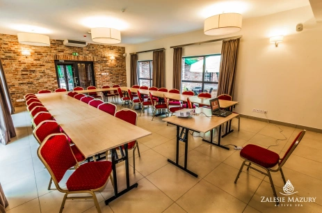 Sala konferencyjna Sala Modrzewiowa w ZALESIE MAZURY ACTIVE SPA Olsztyn