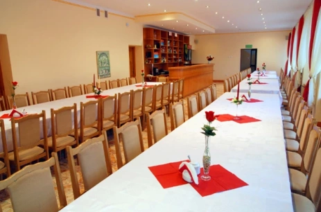 Sala konferencyjna Sala Restauracyjna w Ośrodek Szkoleniowo-Rekreacyjny Groń Stryszawa