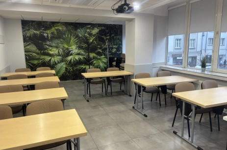 Sala konferencyjna Sala ZIELONA w MONIUSZKI 7 Centrum biurowo-szkoleniowe PIERWSZY WYNAJEM SALI ZA PÓŁ CENY Katowice