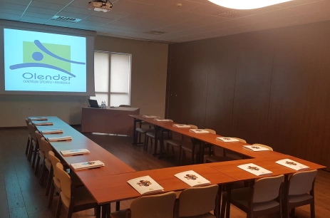 Sala konferencyjna Sala B w Centrum Sportu i Rekreacji OLENDER Toruń