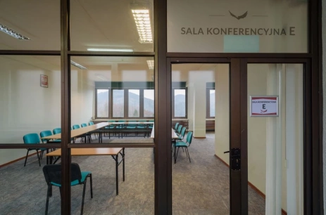 Sala konferencyjna Sala E w Centrum Kongresów i Rekreacji Orle Gniazdo w Szczyrku Szczyrk