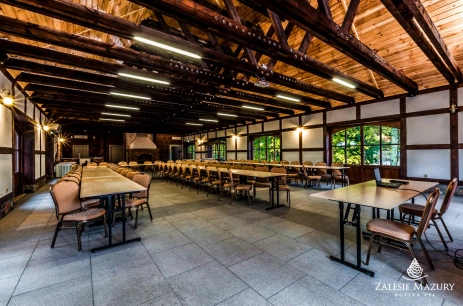 Sala konferencyjna Mazurska Chata Biesiadna w ZALESIE MAZURY ACTIVE SPA Olsztyn