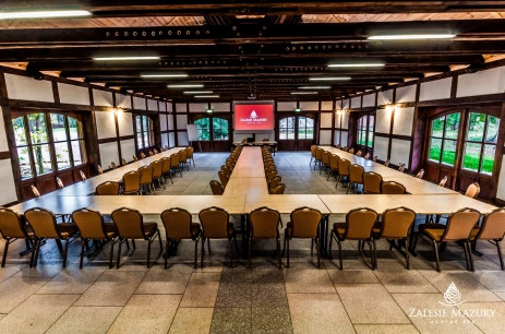 Sala konferencyjna Mazurska Chata Biesiadna w ZALESIE MAZURY ACTIVE SPA Olsztyn