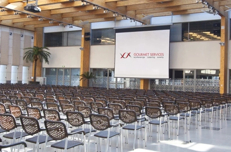 Sala konferencyjna Atrium w Open Source Kraków