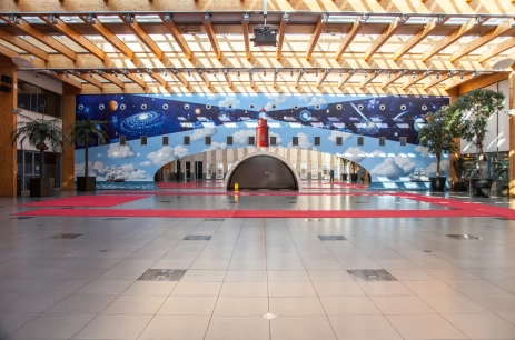 Sala konferencyjna Atrium w Open Source Kraków