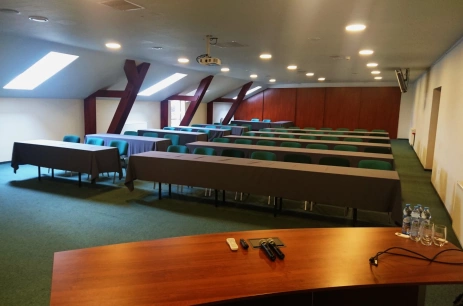 Sala konferencyjna Sala Konferencyjna w Centrum Hotelowo - Konferencyjne DELICJUSZ Stęszew
