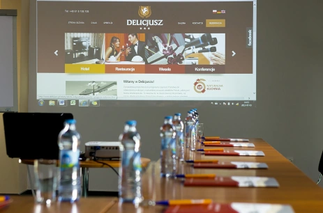 Sala konferencyjna Salka 3 w Hotel - Restauracja Delicjusz Stęszew