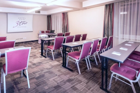 Sala konferencyjna Etiuda w Hotel 3Trio Białystok