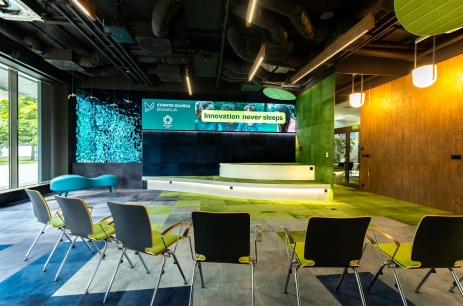 Sala konferencyjna Flow Room w Gdański Inkubator Przedsiębiorczości STARTER Gdańsk