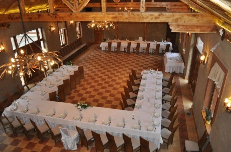 Sala konferencyjna Sala myśliwska w Ośrodek Agroturystyczny „Zacisze” Ostrowite