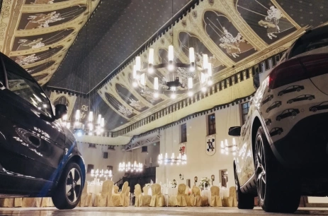 Sala konferencyjna Dziedziniec w Hotel Zamek Ryn Ryn