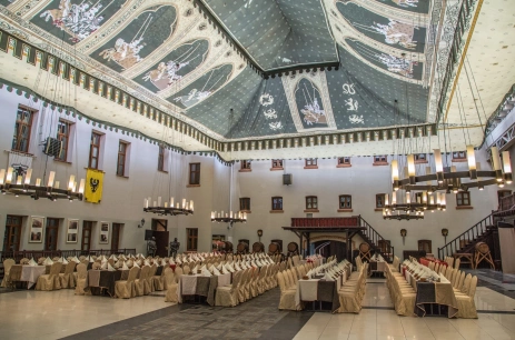 Sala konferencyjna Dziedziniec w Hotel Zamek Ryn Ryn