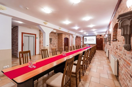 Sala konferencyjna Kominkowa w Hotel Młyn Aqua SPA w Elblągu Elbląg