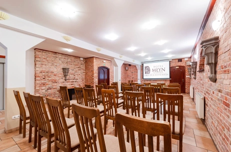 Sala konferencyjna Kominkowa w Hotel Młyn Aqua SPA w Elblągu Elbląg