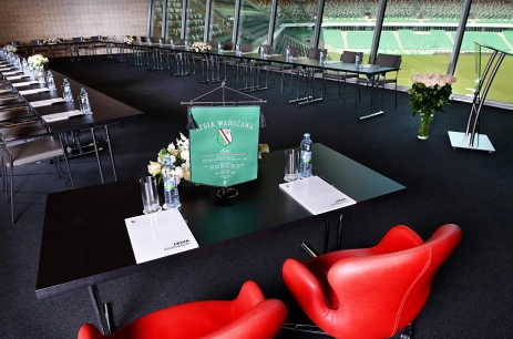 Sala konferencyjna Skybox w Centrum Konferencyjne Stadion Legia Warszawa Warszawa