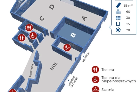 Sala konferencyjna Sala Wiśniowa B w Hotel Lenart**** Kraków