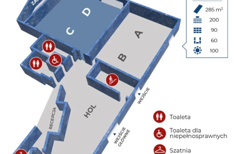 Sala konferencyjna Sala Wiśniowa CD w Hotel Lenart**** Kraków