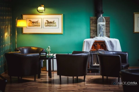 Sala konferencyjna Sommelier Club w Dwór Korona Karkonoszy Sosnówka