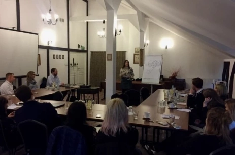 Sala konferencyjna Sala Refektarz w Dwór Korona Karkonoszy Sosnówka