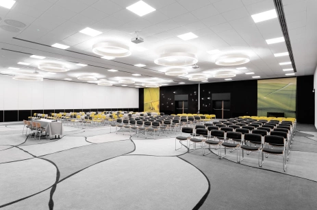 Sala konferencyjna WIGURA+CONRAD/ STUDIO NAGRAŃ w Novotel Warszawa Airport Warszawa