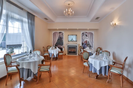 Sala konferencyjna Sala Kominkowa w Wellness&Spa W krainie Alicji Nałęczów Nałęczów