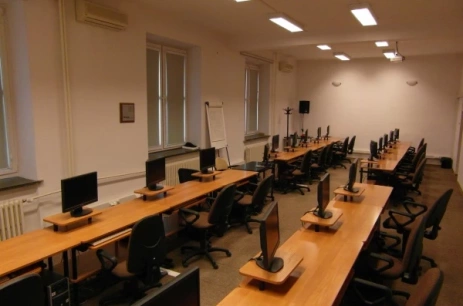 Sala konferencyjna Laboratorium komputerowe nr 1 - sala nr 100 w Ośrodek Szkoleniowy ITP  Warszawa